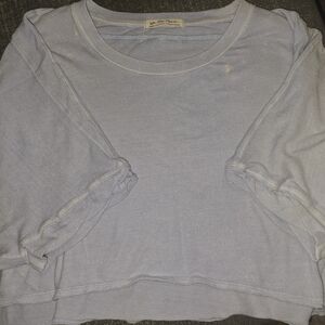 We The Free Sky Blue Knit Top